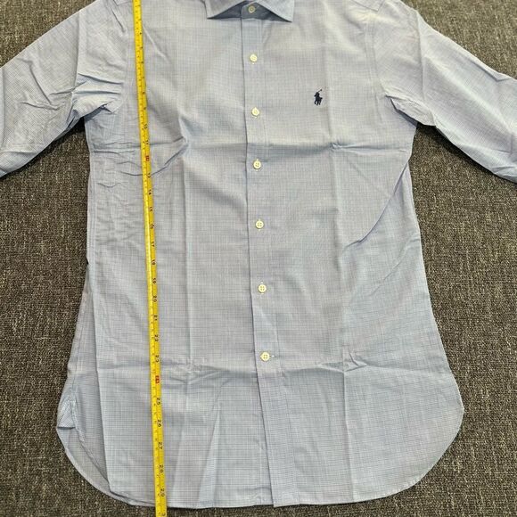 Ralph Lauren Blue Dress Shirt SlimFit - Picture 3 of 4